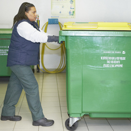 sortie des poubelles copropriété